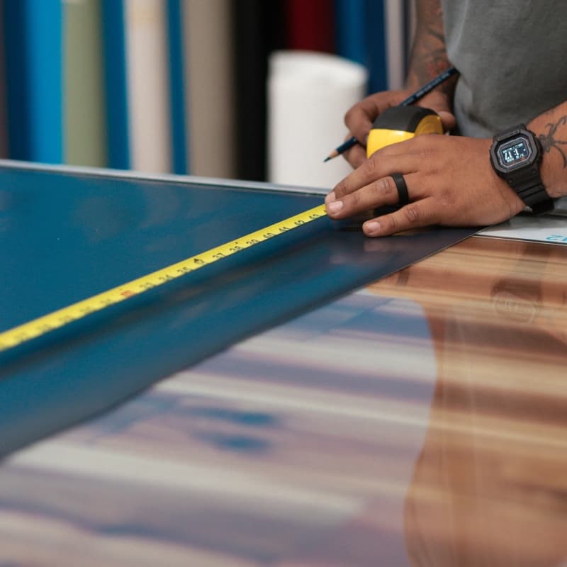 Precise measurements for quality wrap installation