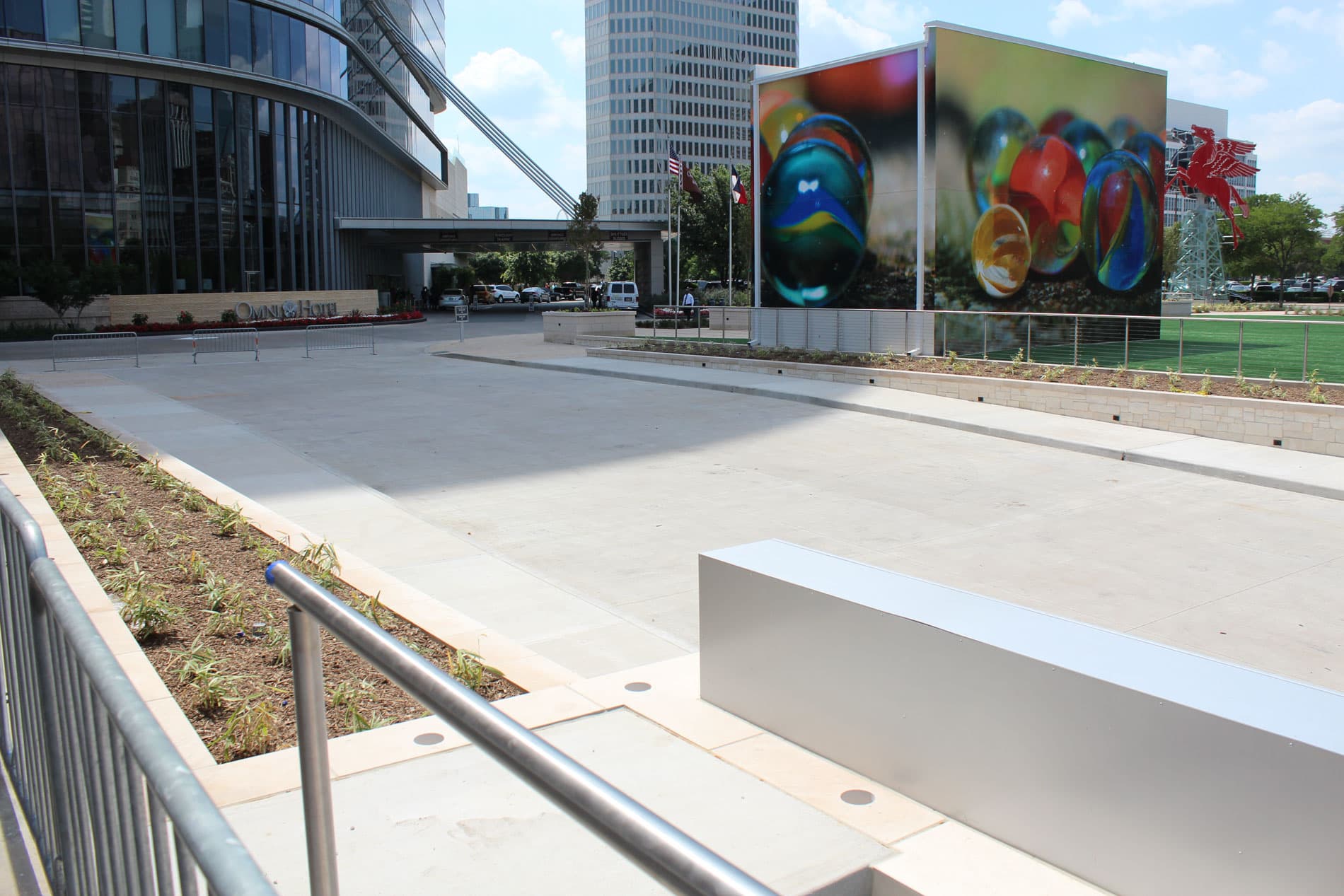 Omni Hotel interior graphics