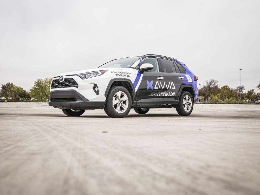 Branded Toyota RAV4 commercial wrap with fleet graphics