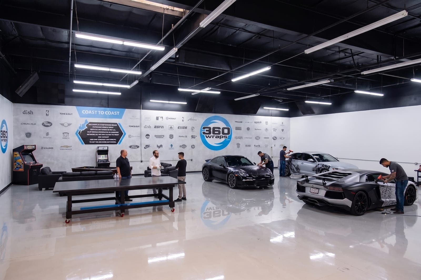 360 Wraps office and workspace